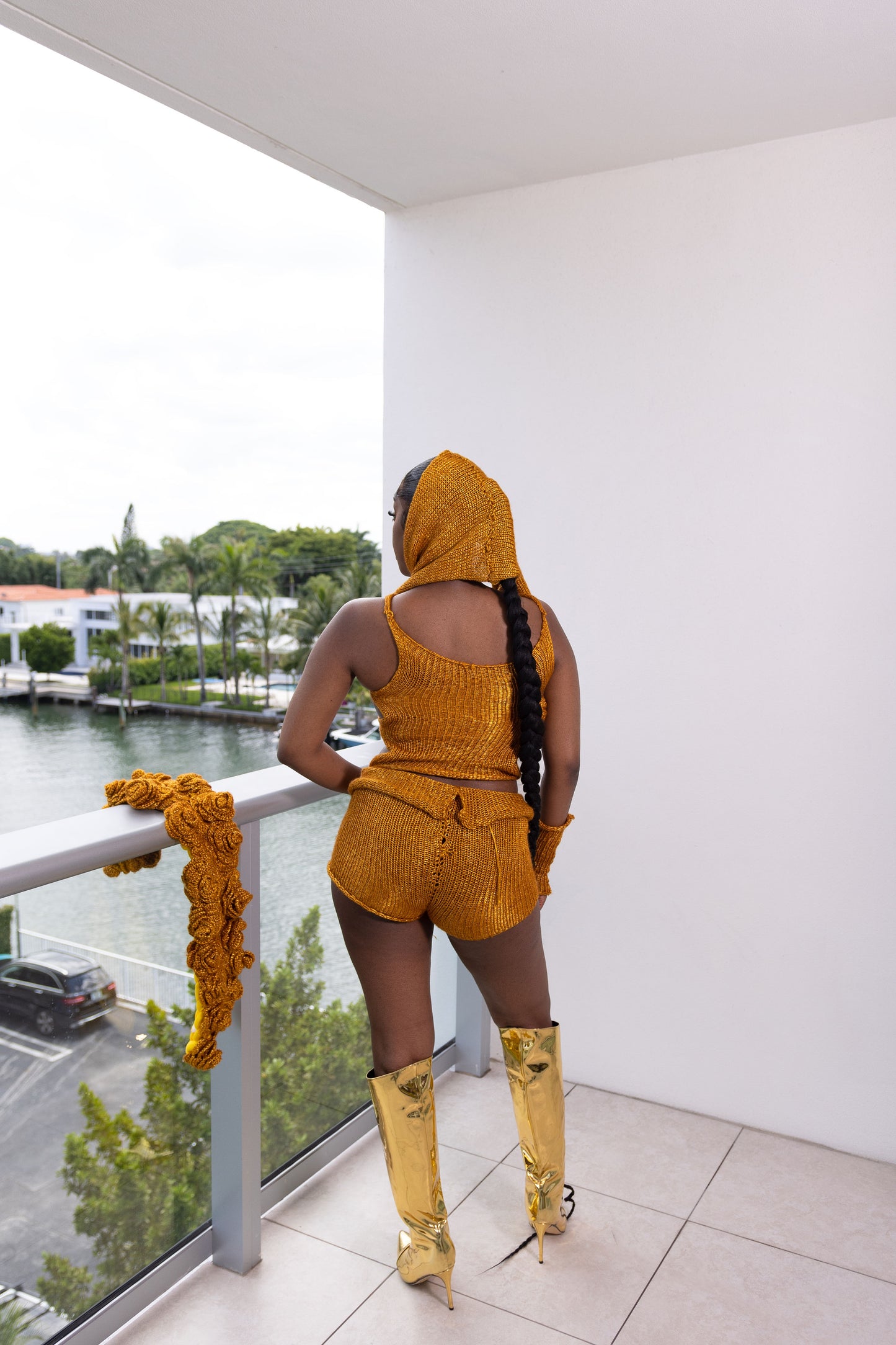 LURLINE FINGERLESS GLOVES