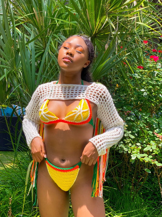 MYKONOS CROP SWEATER